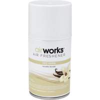 AirWorks&reg; Metered Air Fresheners, Very Vanilla, Aerosol Can - Hospeco 07915