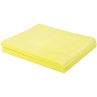 Chiffon &agrave; poussi&egrave;re trait&eacute; &agrave; l'huile pour service moyen TaskBrand, Polyester, Jaune - Hospeco N-DSMFPY