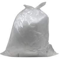 Industrial Garbage Bags, X-Strong, 35" W x 50" L, 1.2 mils, Clear, 194 L (44 Gal.) Capacity - RMP Maintenance Products 