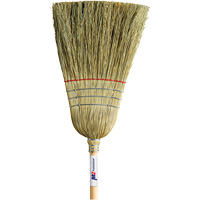 Balai de paille robuste, Une corde, Manche Bois - M2 Professional BC-110