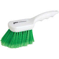 Brosse &agrave; recoins &agrave; manche court, 9" l, Soies Synth&eacute;tique, Vert - M2 Professional BRP-210WS-GF