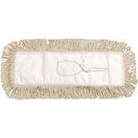 Vadrouille &agrave; &eacute;pousseter, Style &agrave; attacher, Coton, 18" lo x 3-1/2" la - M2 Professional DM-C318