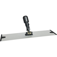 Support de vadrouille &agrave; &eacute;pousseter en microfibres &agrave; boucles et crochets, 18", Aluminium - M2 Professional MFF-7418