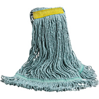 Swinger Wet Mop, Polyester/Rayon, Loop Style - M2 Professional MW-SW3L-NB-GN