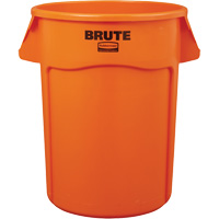 Contenant a&eacute;r&eacute; &agrave; haute visibilit&eacute; de Brute, Plastique, 32 gal. US - Rubbermaid 2119308