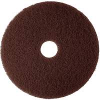 Floor Pad, 19", Stripping, Brown - 3M F-7100-BRN-19