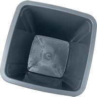 Garbage Can, Plastic, 26 US gal. - RMP Maintenance Products 