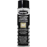 Lubrifiant au molybd&egrave;ne pour chaînes et c&acirc;bles M1, Canette a&eacute;rosol - Sprayway 1000009233