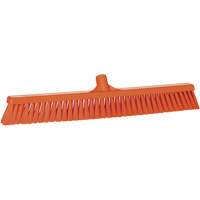 T&ecirc;te de balai-brosse pour petites particules, Crins Fin, 24", Polyester, Orange - Vikan 31997