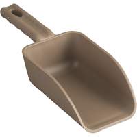 Mini Hand Scoop, Plastic, Brown, 16 oz. - Vikan 630066