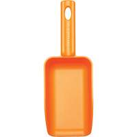 Mini Hand Scoop, Plastic, Orange, 16 oz. - Vikan 63007
