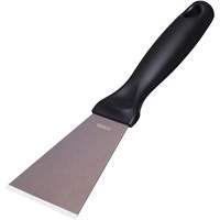 Grand racloir en acier inoxydable, Noir, 3" la x 9" lo - Vikan 69729