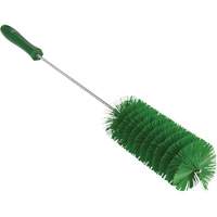 2.4" Detail Valve Brush, Medium Bristles, 20" Long, Green - Vikan 53702