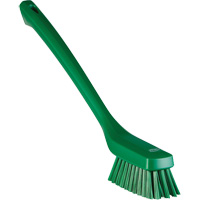 Narrow Long-Handle Cleaning Brush, Stiff Bristles, 16-1/2" Long, Green JO002 | SCN Industrial