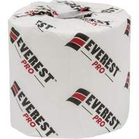 Everest Pro Toilet Paper, 2 Ply, 500 Sheets/Roll, 125' Length, White - Sunset Converting Corporation 48500