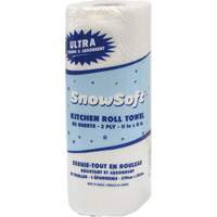 Snow Soft Premium Kitchen Towels, 2 Ply, 85 Sheets/Roll, 8" W, 11" L - Sunset Converting Corporation KT1188524