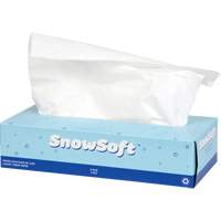 Snow Soft Premium Facial Tissue, 2 Ply, 7.4" L x 8.4" W, 100 Sheets/Box - Sunset Converting Corporation FT10030