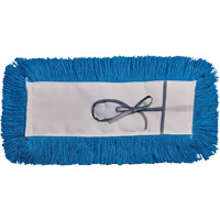 Vadrouille &agrave; &eacute;pousseter Static-H, Style &agrave; attacher, Nylon, 60" lo x 5" la - M2 Professional DM-STH560-BL