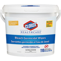 Healthcare&reg; Disinfecting Bleach Wipes, 110 Count - Clorox 55500013098
