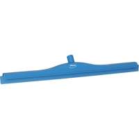 Raclette &agrave; lame double ultra hygi&eacute;nique, 28", Bleu - Vikan 77153