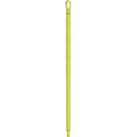 Ultra Hygiene Handle, Broom/Brush/Pad Holder/Scraper/Squeegee, Yellow, Standard, 40" L - Vikan 29686