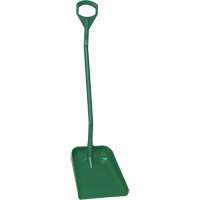 Pelle ergonomique &agrave; grande lame, Longueur de 51", Plastique, Vert - Vikan 56012