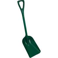 Pelle monobloc perceptible par d&eacute;tecteur de m&eacute;tal, Lame 10" x 14", Longueur de 37-1/2", Plastique, Vert - Vikan 6981MD2