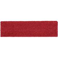 Adaptable Flat Mop Pad, Finishing, Microfibre, 5-1/2" x 19-1/2" - Rubbermaid 2132423