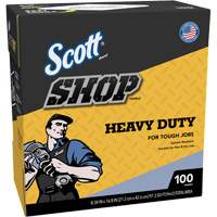 Shop Towels, Heavy-Duty, 16-4/5" L x 8-1/3" W - Scott 54014