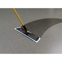 Light Commercial Wet Mop Pad, Finishing, Microfibre, 18" - Rubbermaid FGQ40900BL00