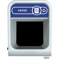 Configure Paper Waste Container, Bulk/Curbside/Deskside, Steel, 45 US gal. - Rubbermaid 1961509