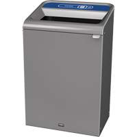 Conteneur pour d&eacute;chets de papier Configure, Vrac/Bord de rue/De bureau, Acier, 33 gal. US - Rubbermaid 1961630