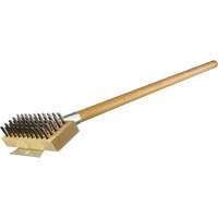 Brosse ultime pour gril et four, Fil en acier plat, Longueur 30" - Felton Brushes CHEF201