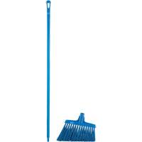 T&ecirc;te &agrave; balai en angle avec manche en m&eacute;tal, Crins Extra-ferme, 12", Polyester, Bleu - Vikan 