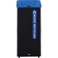 Sustain Mixed Recycling Container, Bulk, Plastic, 23 US gal. - Rubbermaid 2078980