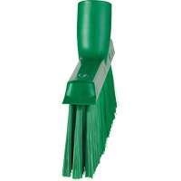 Balai biseaut&eacute; avec pas de vis inclin&eacute;, Crins Moyen, 10", Polyester, Vert - Vikan 31032