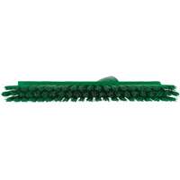 Balai biseaut&eacute; avec pas de vis inclin&eacute;, Crins Moyen, 10", Polyester, Vert - Vikan 31032