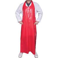 Top Dog 6 Mil. Apron, Polyurethane, 45" L x Red - Vikan 80014