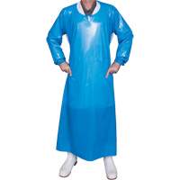 Top Dog 6 Mil. Gown, Large, Blue, Polyurethane - Vikan 86033