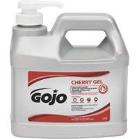 Nettoyant &agrave; mains, Gel/Pierre ponce, 1,89 L, Bouteille &agrave; pompe, Cerise - Gojo 2356-04