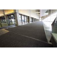 Everest Indoor/Outdoor Matting, Wiper/Scraper, 6-1/2' x 75-1/2' x 1/2", Charcoal - Edgewood Matting EVR202000