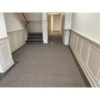 Ranier Commercial Entrance Matting, Wiper/Scraper, 3-1/2' x 15' x 3/8", Charcoal - Edgewood Matting RNR201015