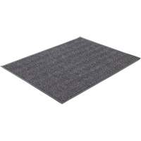 Herringbone Matting, Wiper/Scraper, 3' x 10' x 1/4", Dark Grey - Edgewood Matting HBN270310