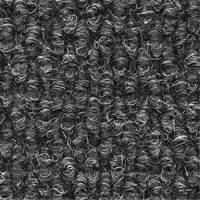 Supreme Knob Entrance Matting, Wiper/Scraper, 3-1/2' x 20' x 7/16", Charcoal - Edgewood Matting SKN201020