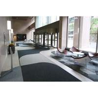 Supreme Knob Entrance Matting, Wiper/Scraper, 3-1/2' x 20' x 7/16", Charcoal - Edgewood Matting SKN201020
