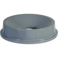 Funnel Lid for Brute&reg; 32 Gal. Containers, Open Lid, Plastic - Rubbermaid FG354300GRAY