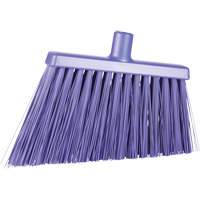 Angle Cut Broom, Extra Stiff Bristles, 11-2/5", Polyester/Polypropylene/PVC/Synthetic, Purple - Vikan 29148