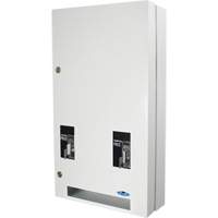 Surface Mounted Double Napkin/Tampon Vendor - Frost 608-1-FREE