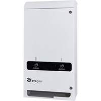 EvoGen&reg; EVNT3 No-Touch Dual Pad & Tampon Dispenser - Hospeco EVNT3-W