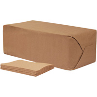 Pro Select&reg; Brown Napkins, 1 Ply, 12" x 12" - Cascades N155